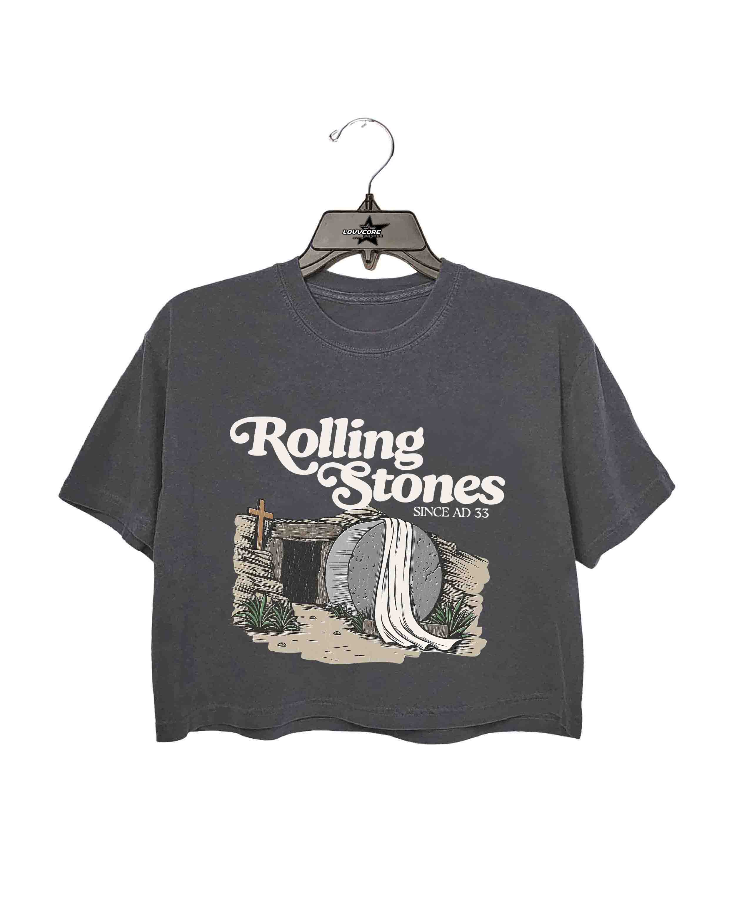 Rolling Stone Trendy Easter Crop Tee