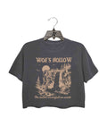 Woe's Hollow Severance Dieter Eagan Crop Tee