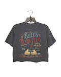 Vintage Retro Belle's Book Club Crop Tee