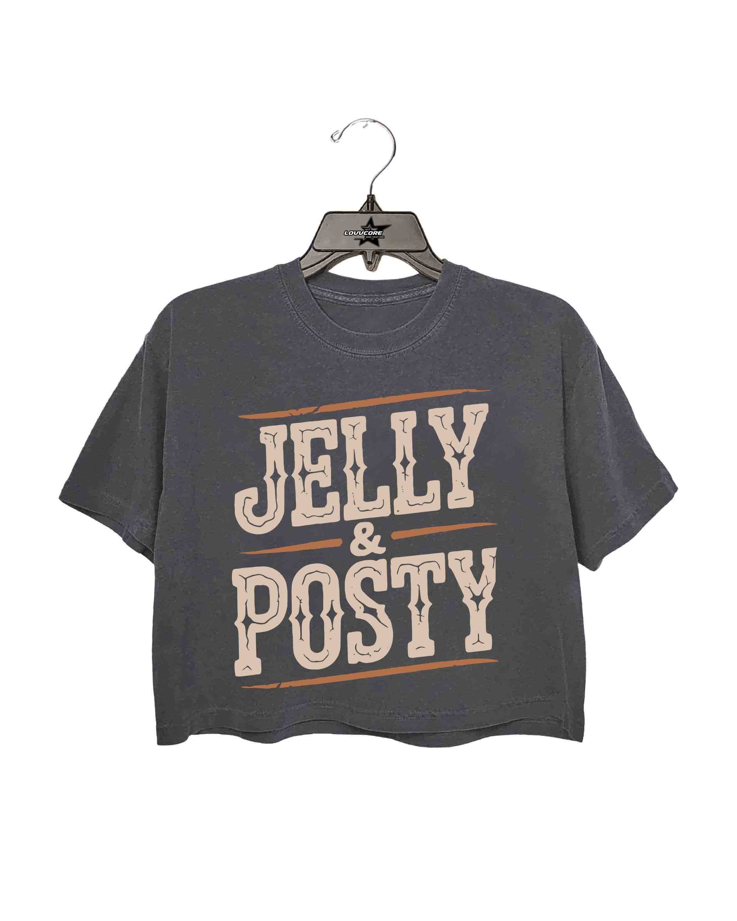Jelly & Posty Music Concert Crop Tee