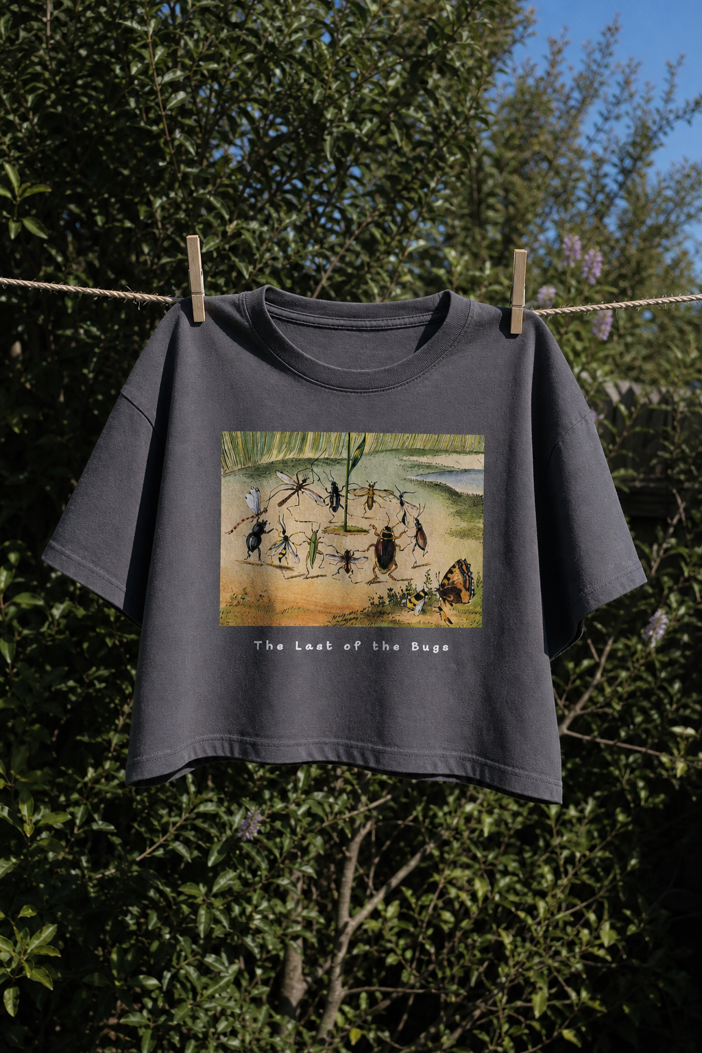 The Last Of The Bugs Crop Tee