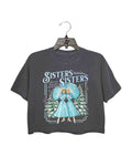 Haynes Sisters Sisters White Christmas Movie Crop Tee