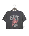 Wallen Long Live Cowgirls Crop Tee