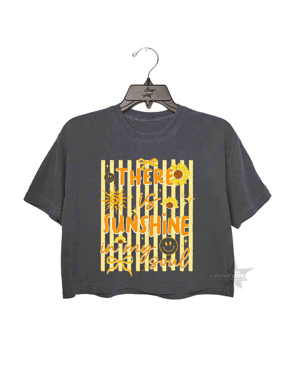 There Is Sunshine Crop Tee