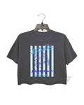 If Crabby Return To the Beach Crop Tee