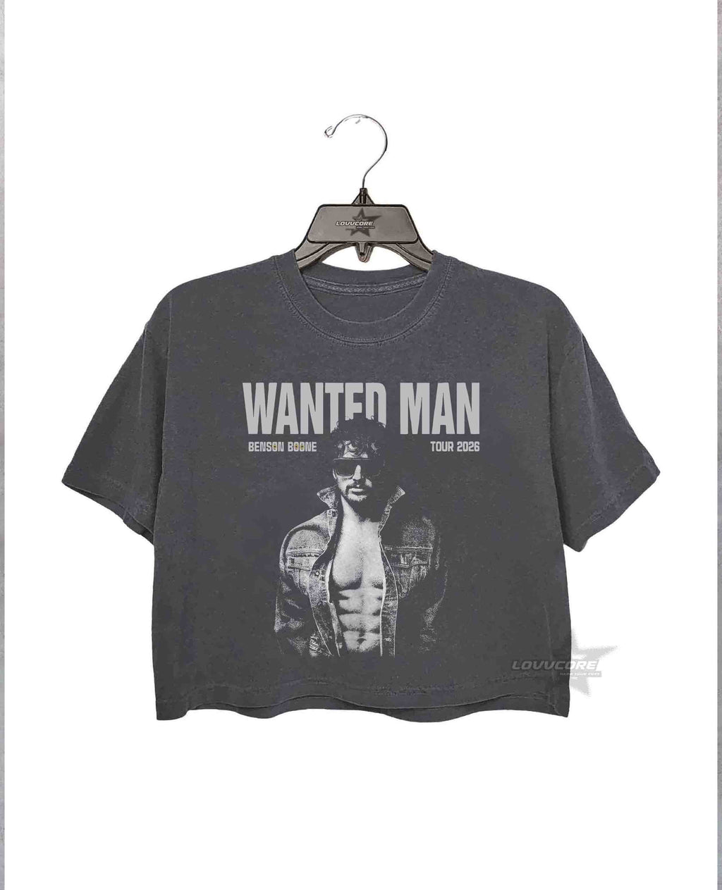 BB Wanted Man Tour 2026 Crop Tee