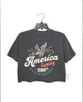 250th Anniversary USA Crop Tee