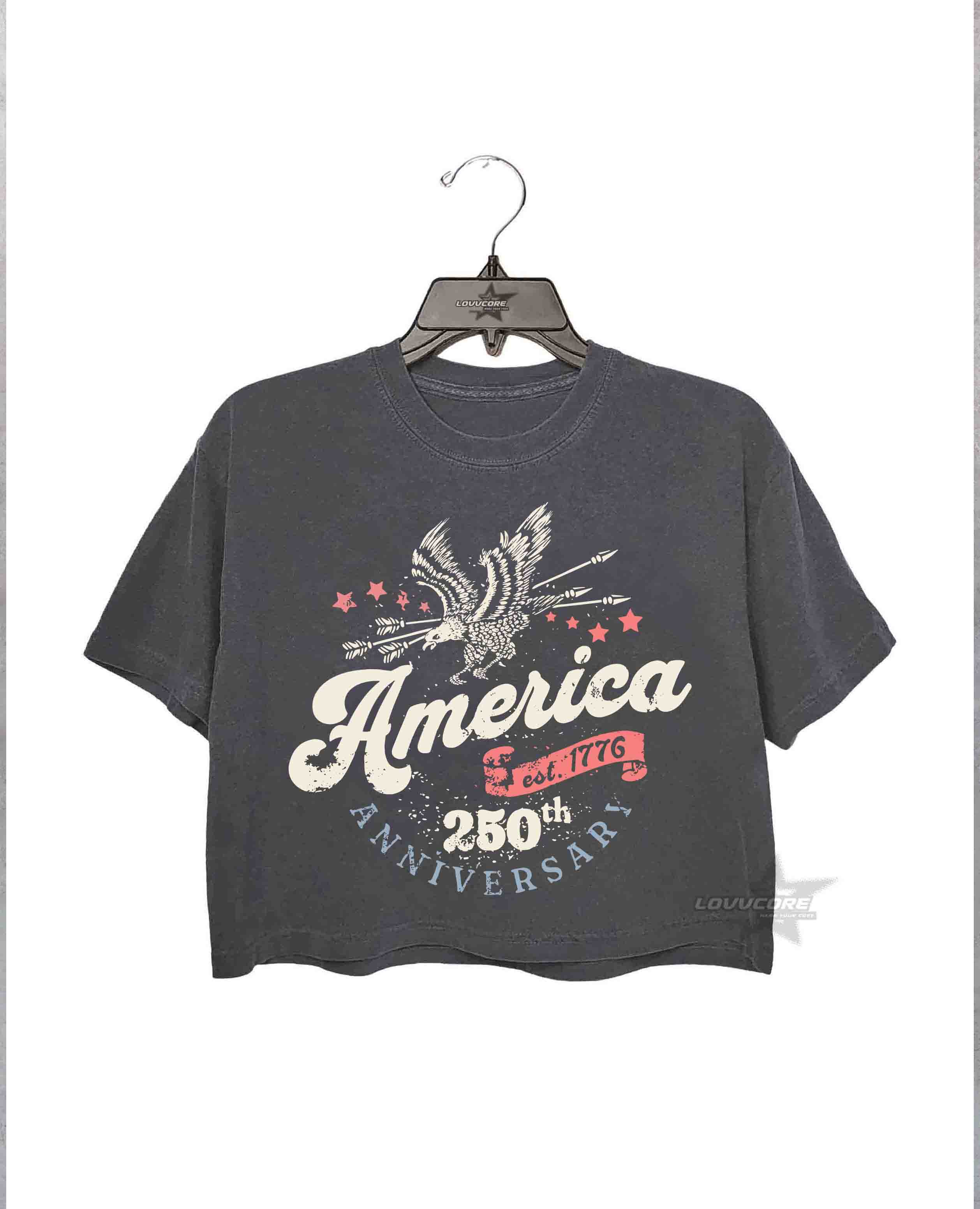 250th Anniversary USA Crop Tee