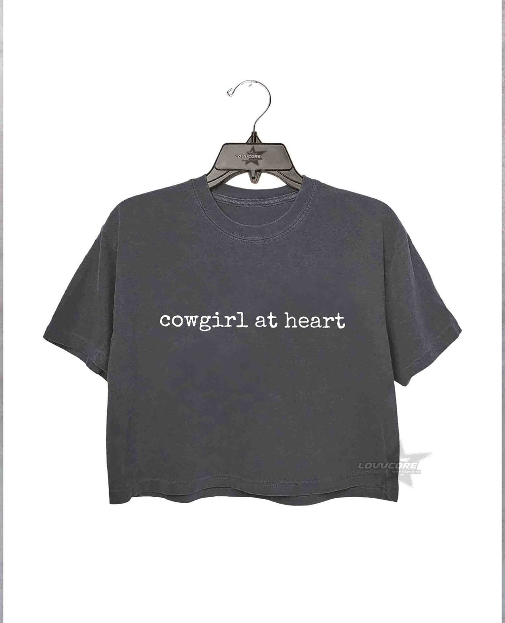 Cowgirl At Heart Western Crop Tee