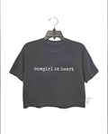 Cowgirl At Heart Western Crop Tee