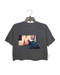Justin Bieber Coachella Singing With you Crop Tee