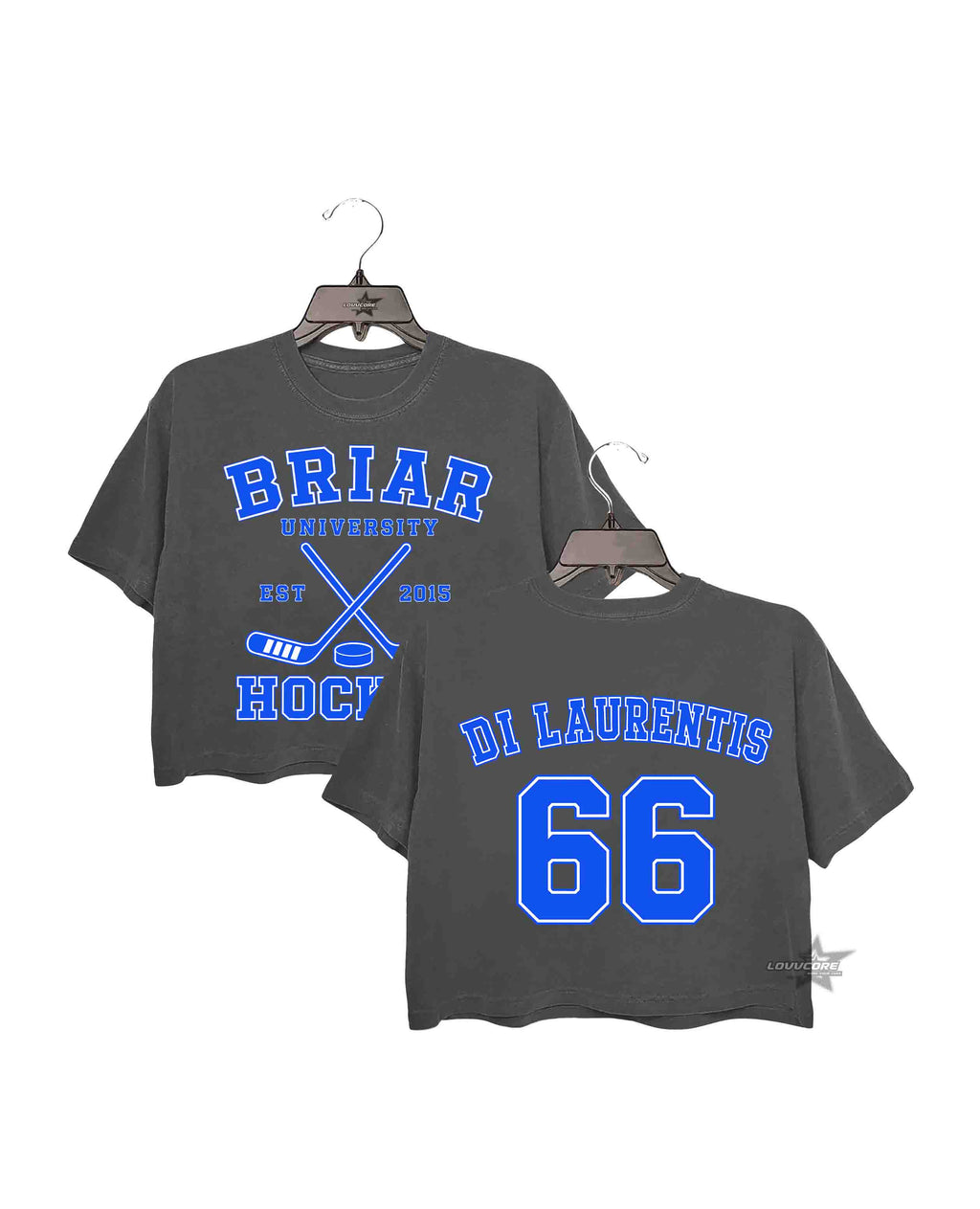 Briar University Di Laurentis 66 Crop Tee