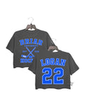 Briar University Logan 22 Crop Tee