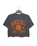 New York Knicks Boxy Crop Tee