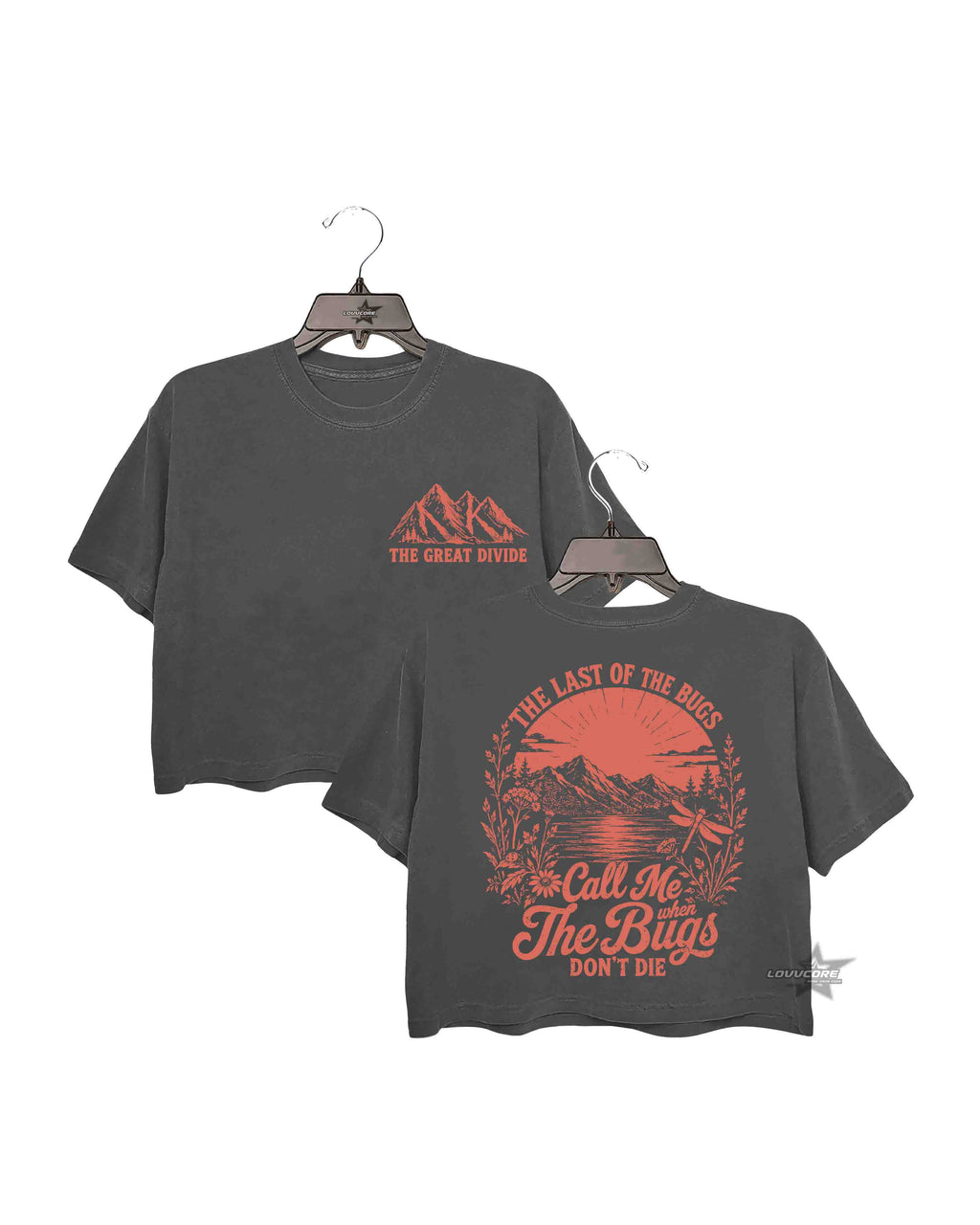 The Last Of The Bug Great Divide Tour Crop Tee