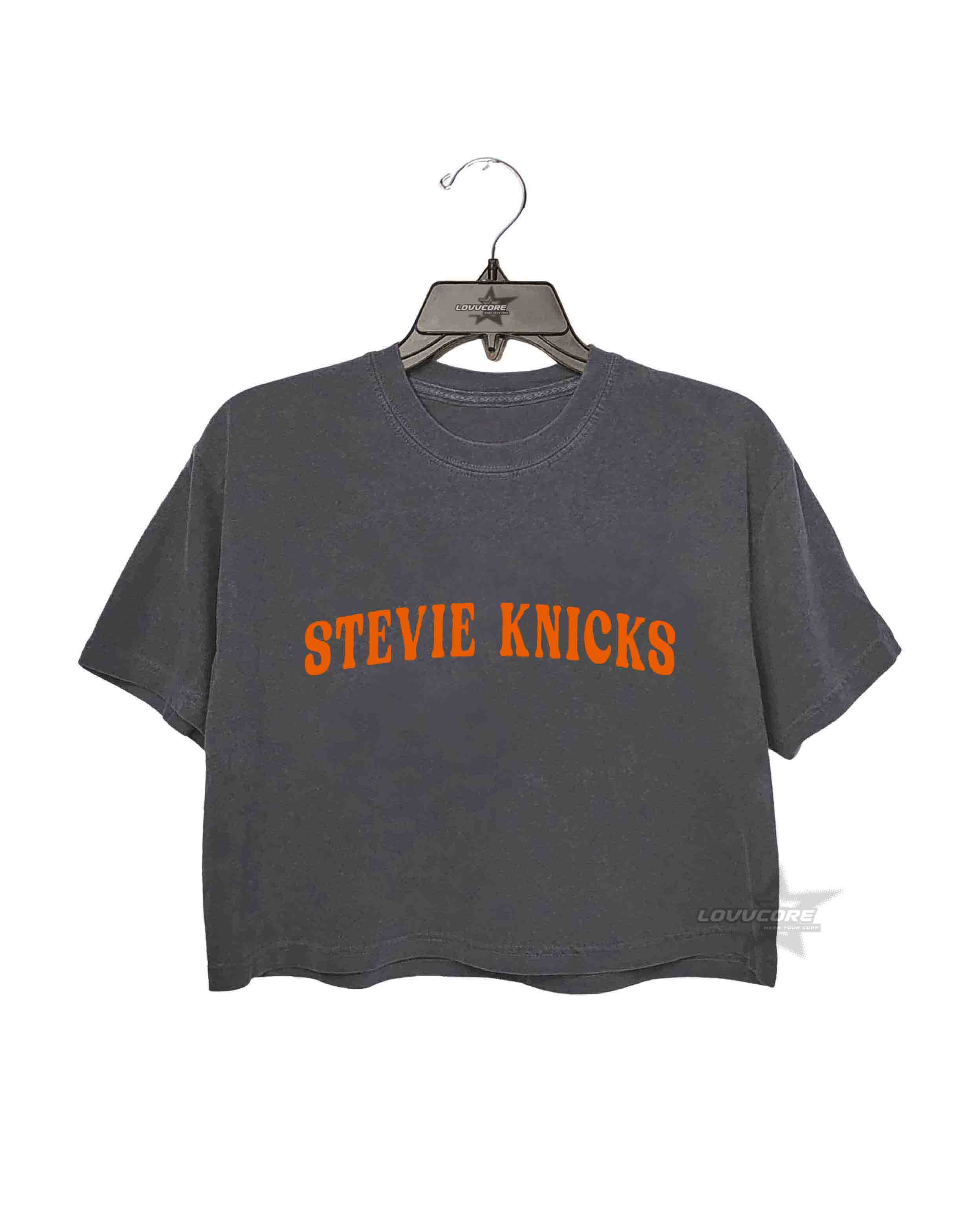 Stevie Knicks Celebrity Inspired Game Day Crop Tee
