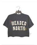 Headed North The Great Divide Crop Tee