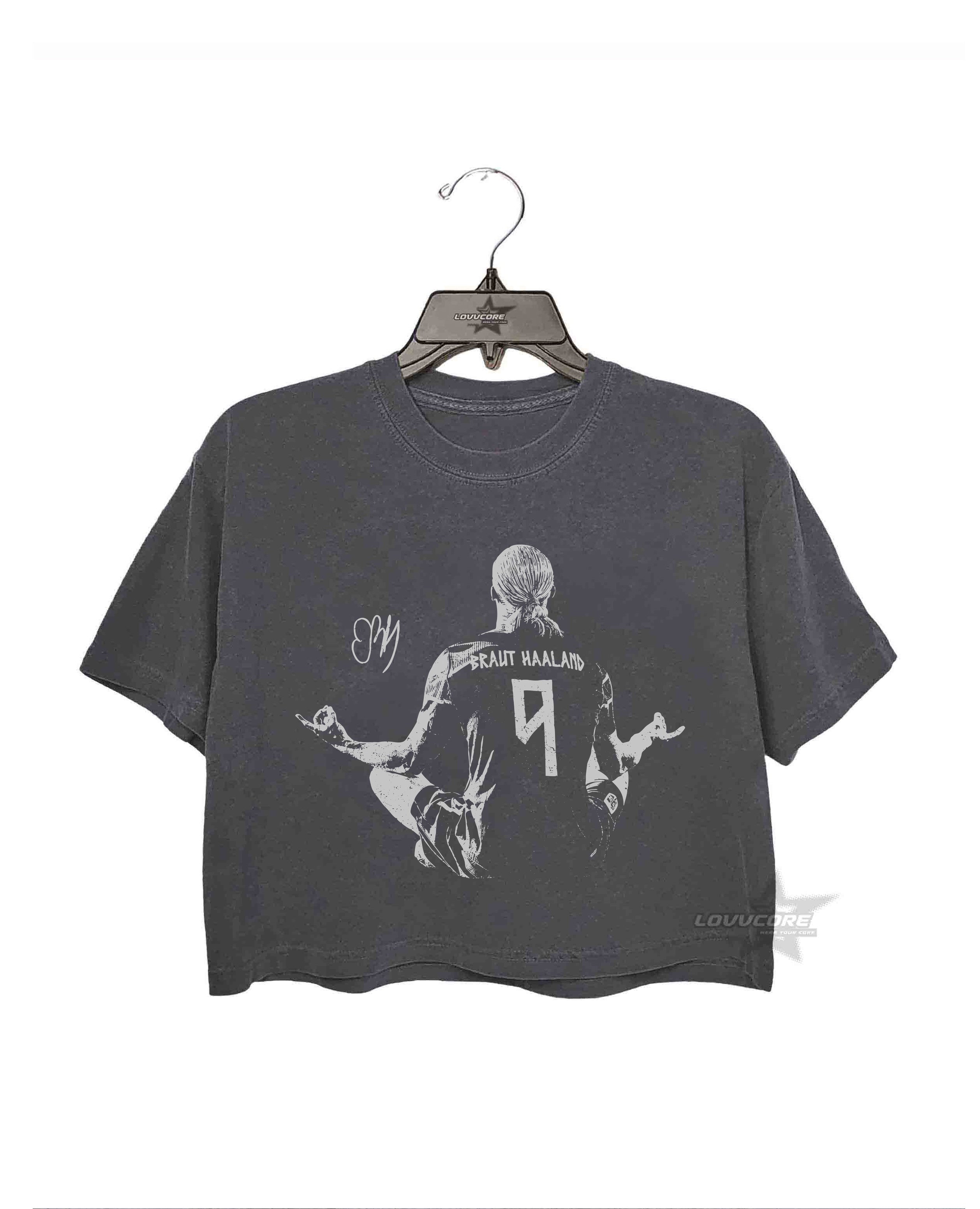 Vintage Erling Norway Soccer World Crop Tee