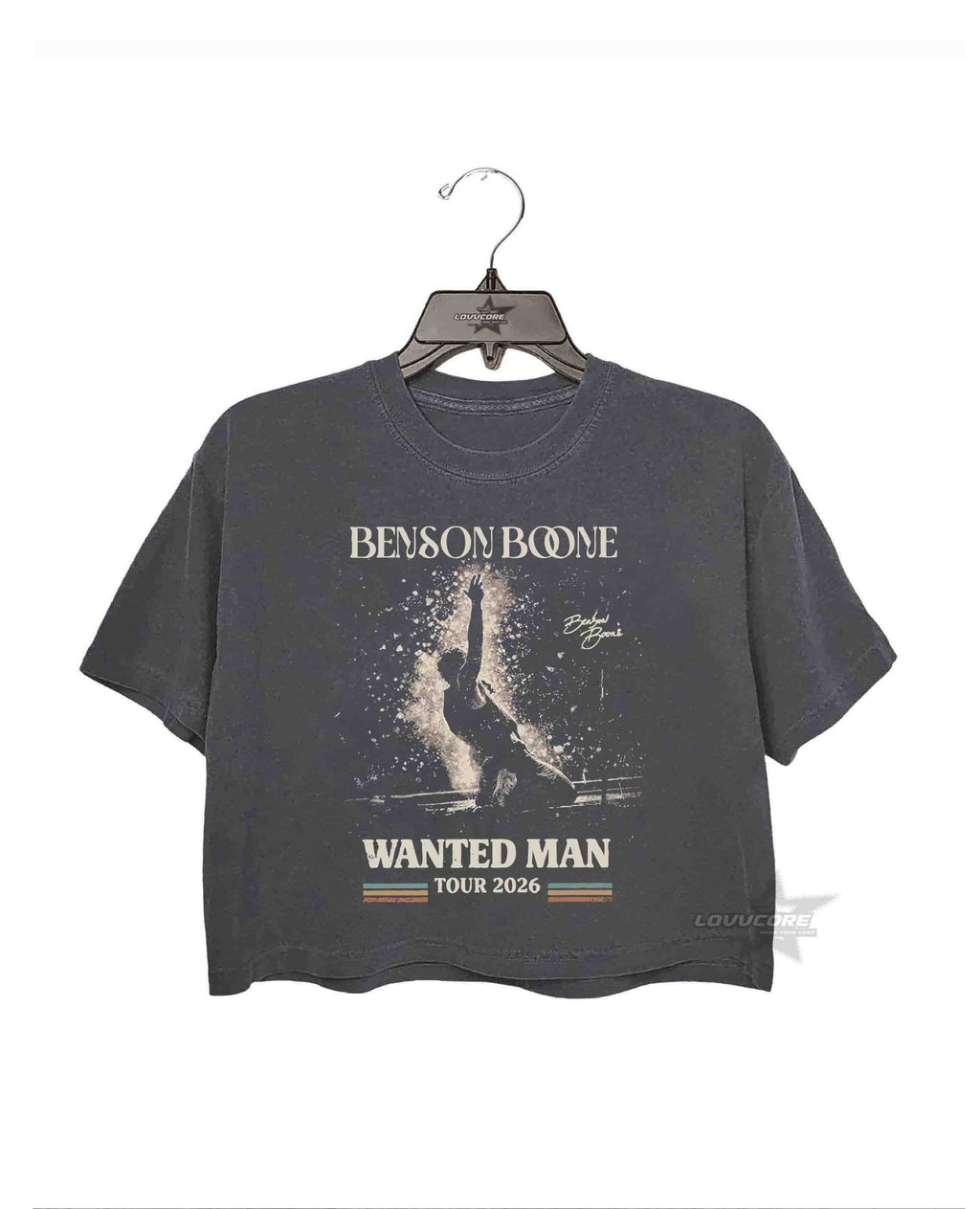 Benson Wanted Man Tour 2026 Concert Crop Tee