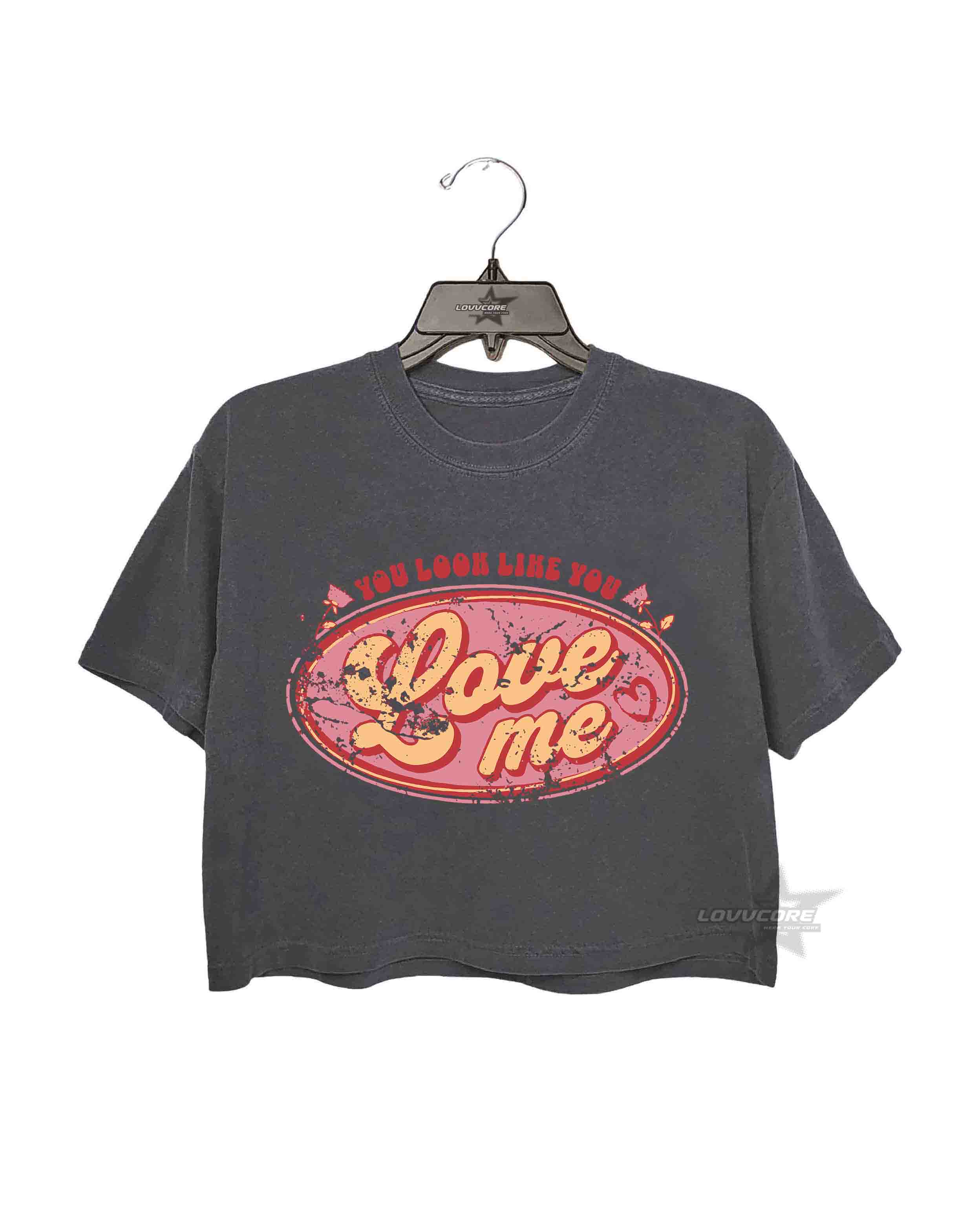 You Look Like You Love Me Ella Langley Crop Tee